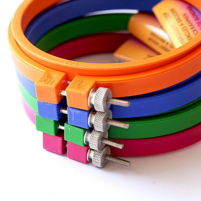 Pony Circle Fiber Hoop Assorted Colors