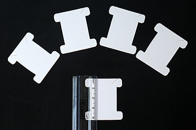 Floss Bobbin 300 GSM White Floss Bobbin 300 GSM White