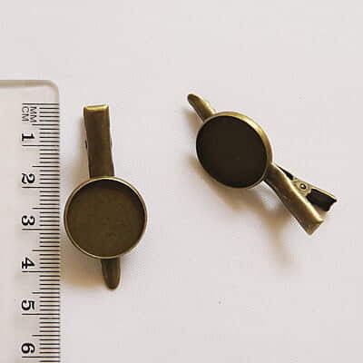 Hair Clip Antique Bronze Medium Hair Clip Antique Bronze Medium