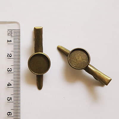 Hair Clip Antique Bronze Small Hair Clip Antique Bronze Small