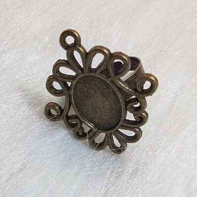 Finger Ring Antique Bronze Modal 07 Finger Ring Antique Bronze Modal 07