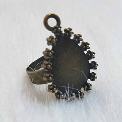 Finger Ring Antique Bronze Modal 04 Finger Ring Antique Bronze Modal 04