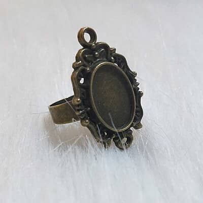 Finger Ring Antique Bronze Modal 01 Finger Ring Antique Bronze Modal 01