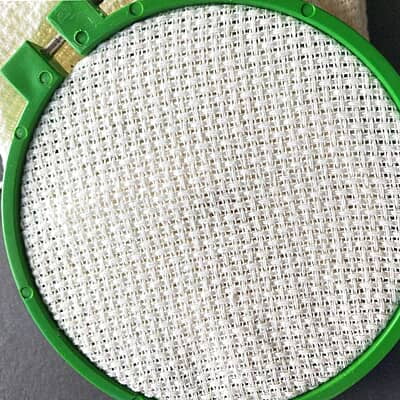 Soft Aida Fabric Cream 10C Soft Aida Fabric Cream 10C