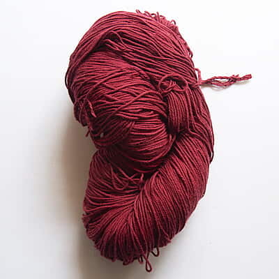 Cotton Yarn 4 Ply Maroon Cotton Yarn 4 Ply Maroon