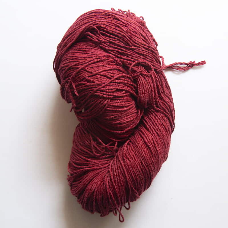 Cotton Yarn 4 Ply Maroon Cotton Yarn 4 Ply Maroon