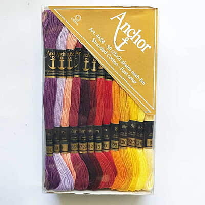 Anchor Embroidery Thread Set 01111 - 50 pcs Anchor Embroidery Thread Set 01111 - 50 pcs
