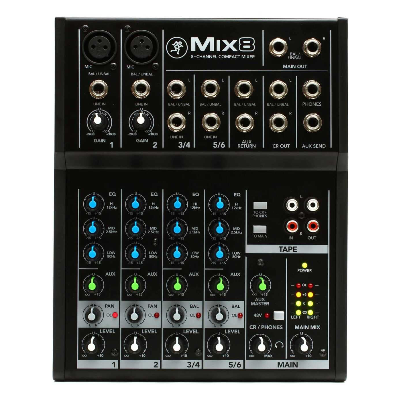 Mix8 8-Channel Compact Mixer