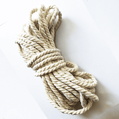 Macrame Cord Off White 10 mm Macrame Cord Off White 10 mm