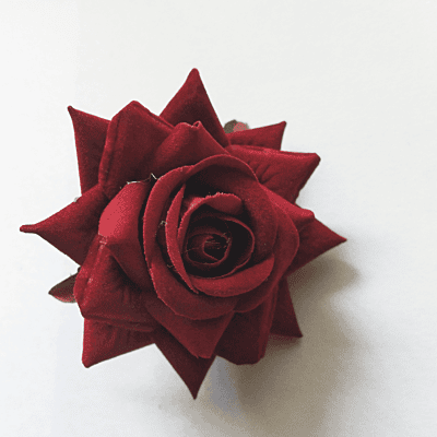 Velvet Artificial Flowers 5 cm Velvet Artificial Flowers 5 cm