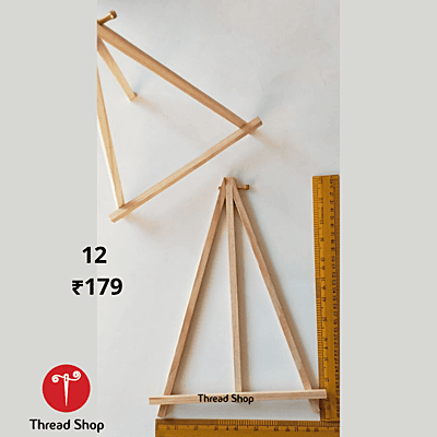 Wooden Easel  Brass Screw 12"