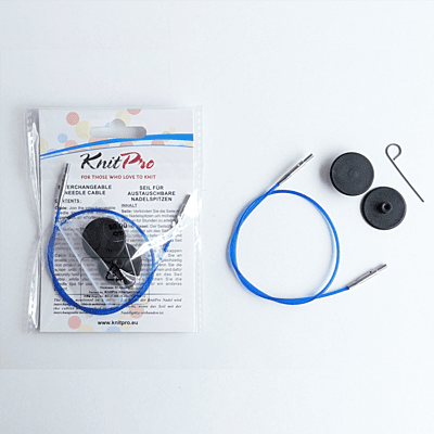 KnitPro Interchangeable Coloured  Needle Cable