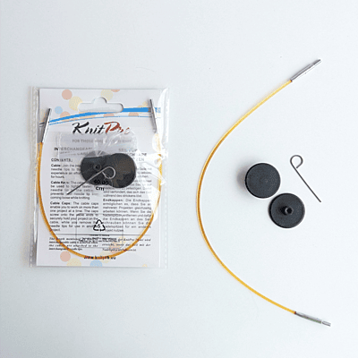 KnitPro Interchangeable Coloured  Needle Cable