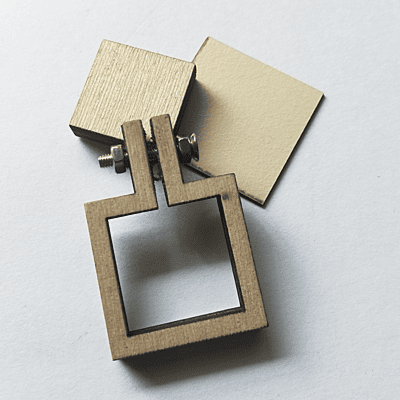 Mini Hoop Square Veneer Mini Hoop Square Veneer