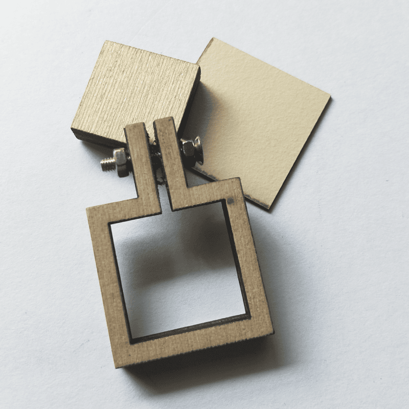 Mini Hoop Square Veneer Mini Hoop Square Veneer