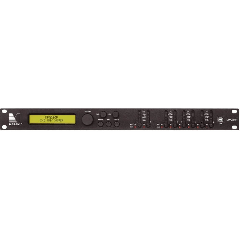 DPA-260P 2 In - 6 Out Speaker Management System