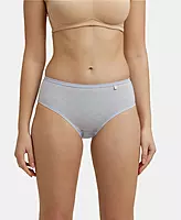 Jockey High Coverage Super Combed Cotton Hipster With Concealed Waistband and StayFresh Treatment - Light Print (Pack of 3) - 1406