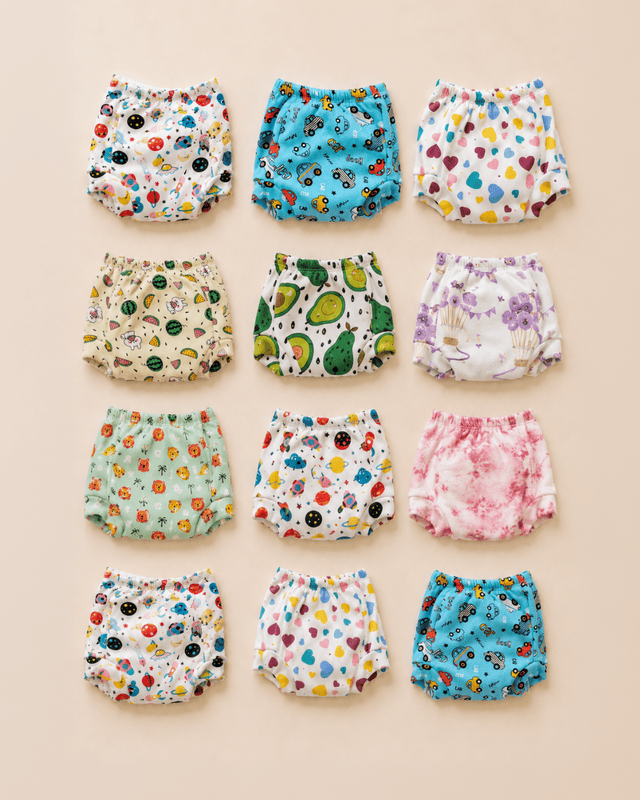 Snug Fit cotton padded underwear Pack of 12