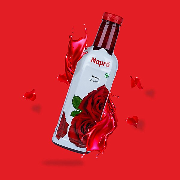 MAPRO ROSE SHARBAT 750ML