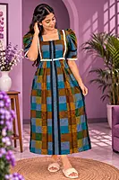 #142 Feeding and non feeding frock -(ANIKA)
