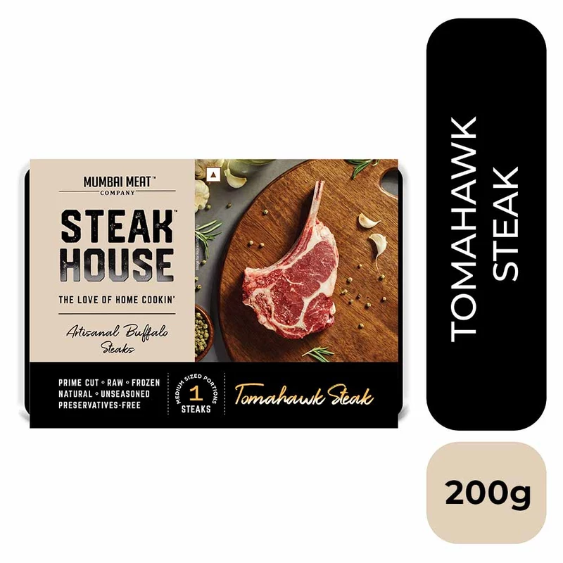 Tomahawk Steak Buffalo 200 Gms