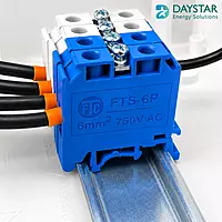 10-Way Metal Shorting Link | Jumper Plate (for 10mm Terminal Blocks)