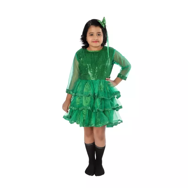 Frock Western Dance Fancy Dress Costume For Girls