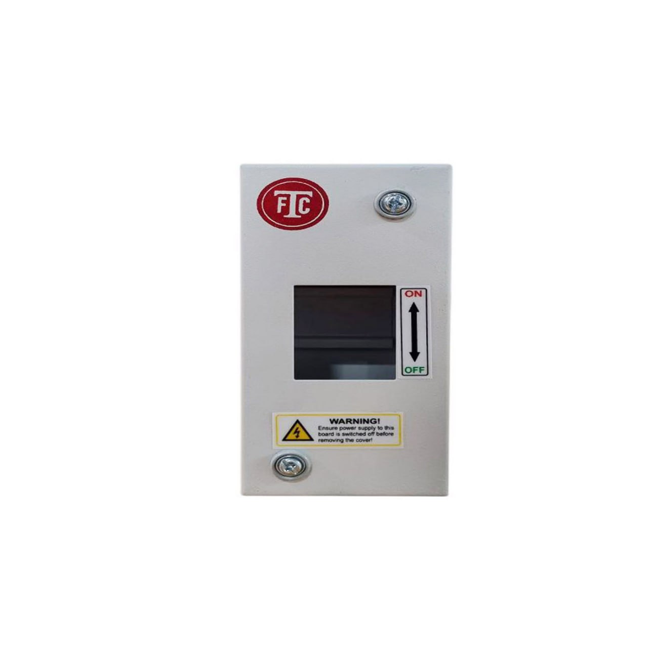 2-Way Metal MCB Box (FTC) Weatherproof DB Box Suitable for Outdoor use