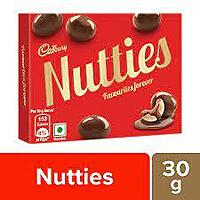 CADBURY NUTTIES 30GM