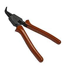 TAPARIA Circlip Plier External Bent Nose 180mm 2E1 1444-7C