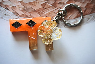 'F'ESPEJO LETTER KEYCHAIN (LKB00036) 'F'ESPEJO LETTER KEYCHAIN (LKB00036)