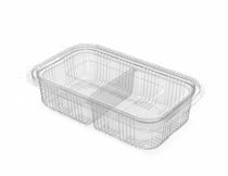 PET Hinged Containers: AT 500/500 2CP