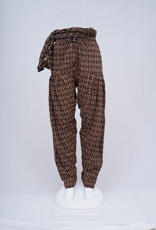 Women Printed Patiyala with Matching Stole 1450-B