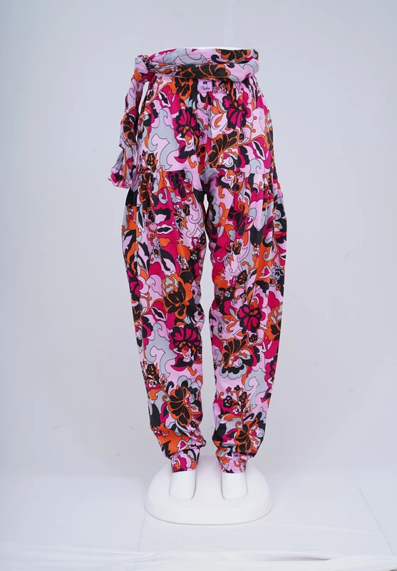 Women Printed Patiyala with Matching Stole 1451-B