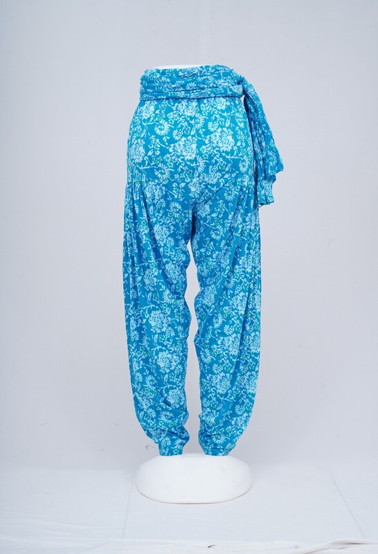 Women Printed Patiyala with Matching Stole 1452-A