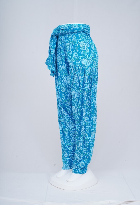 Women Printed Patiyala with Matching Stole 1452-A