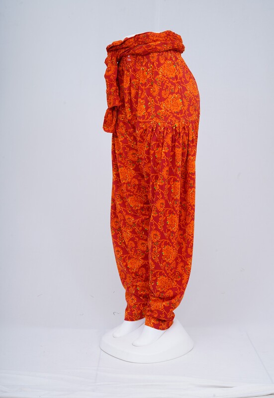Women Printed Patiyala with Matching Stole 1452-B