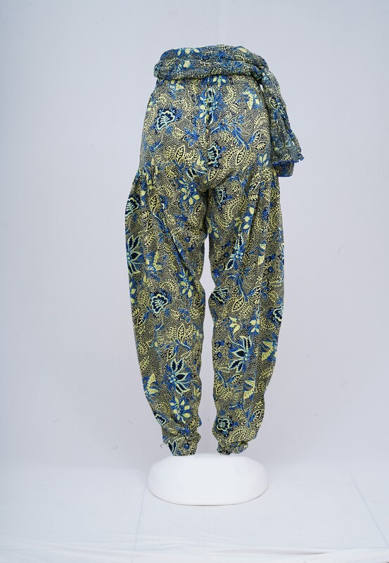 Women Printed Patiyala with Matching Stole 1454-A