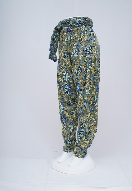 Women Printed Patiyala with Matching Stole 1454-A