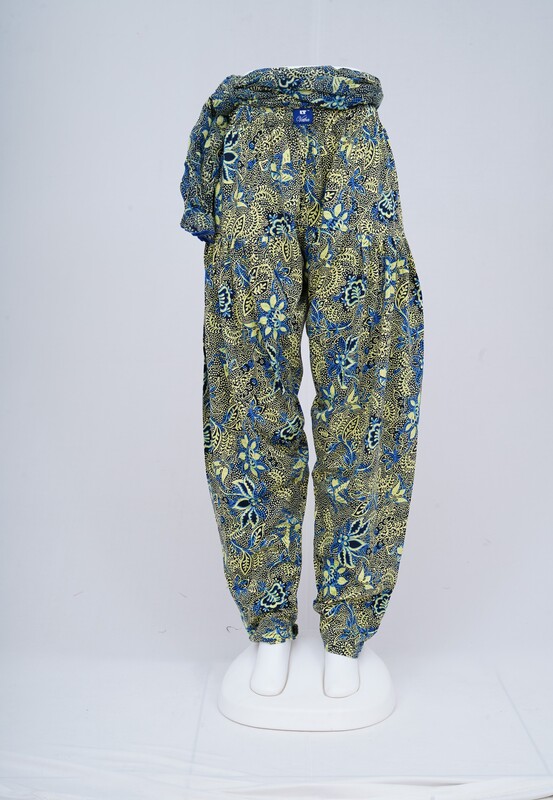 Women Printed Patiyala with Matching Stole 1454-A