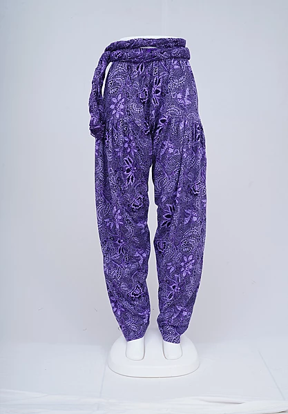 Women Printed Patiyala with Matching Stole 1454-B