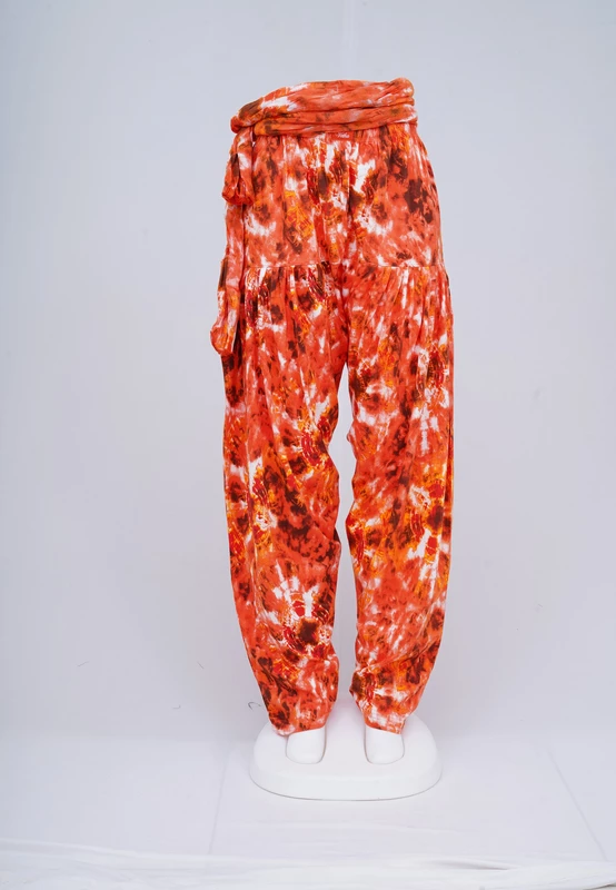 Women Printed Patiyala with Matching Stole 1455-A