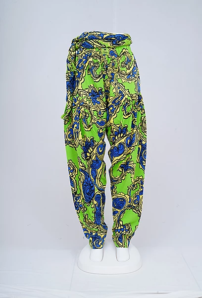 Women Printed Patiyala with Matching Stole 1456-A