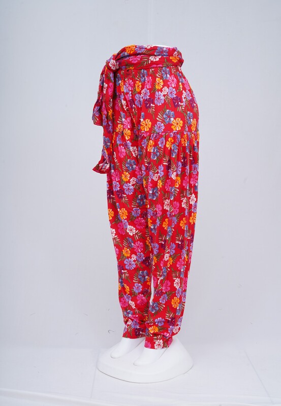 Women Printed Patiyala with Matching Stole 1457-A