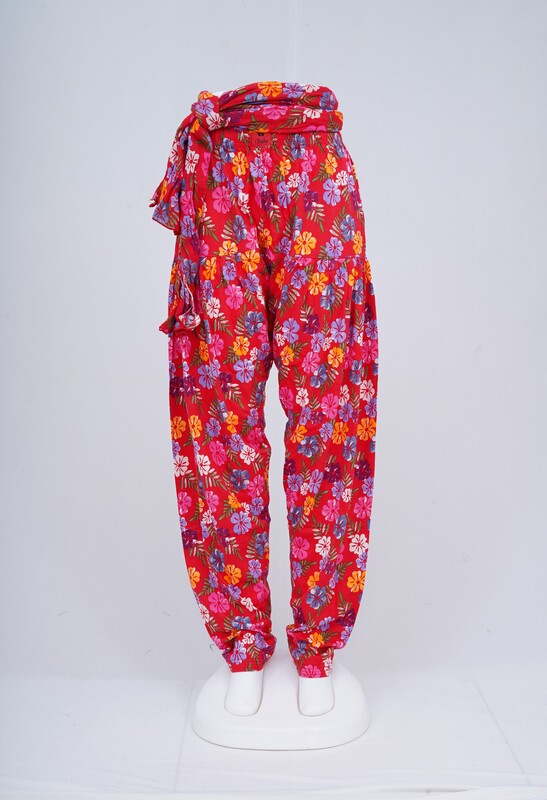 Women Printed Patiyala with Matching Stole 1457-A