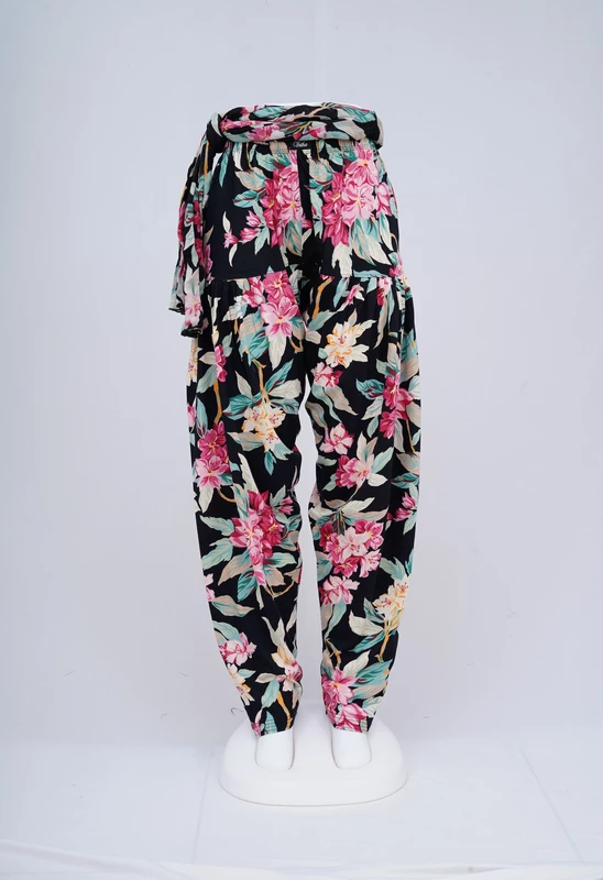 Women Printed Patiyala with Matching Stole 1458-B