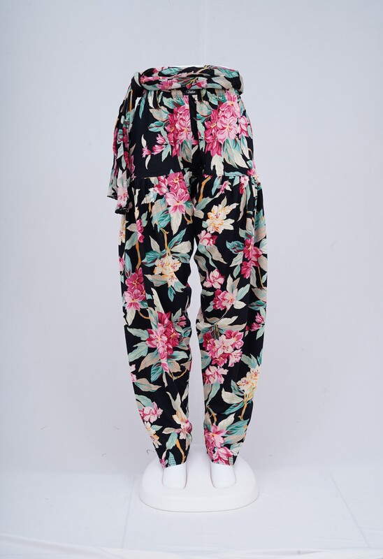 Women Printed Patiyala with Matching Stole 1458-B