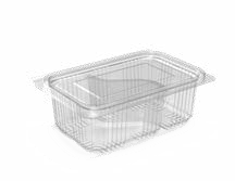 PET Hinged Containers: AT350/325 2CP