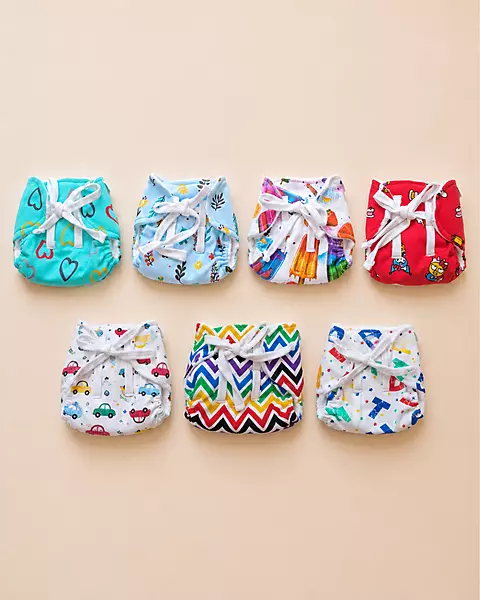 Cotton Dry Feel Padded Langot Pack of 7