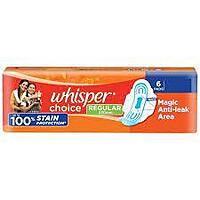 WHISPER CHOICE REGULAR 6PADS